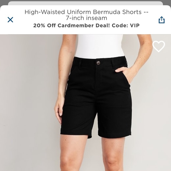 Women’s high waisted Bermuda shorts - Picture 5 of 5
